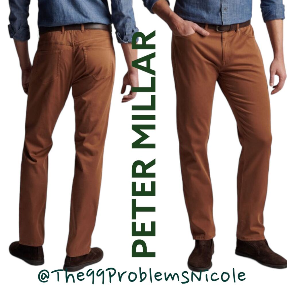 Peter Millar Ultimate 5 Pocket Straight Leg Chinos